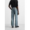 RELAXED STRAIGHT-LEG JEANS