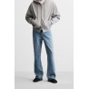 RELAXED STRAIGHT-LEG JEANS